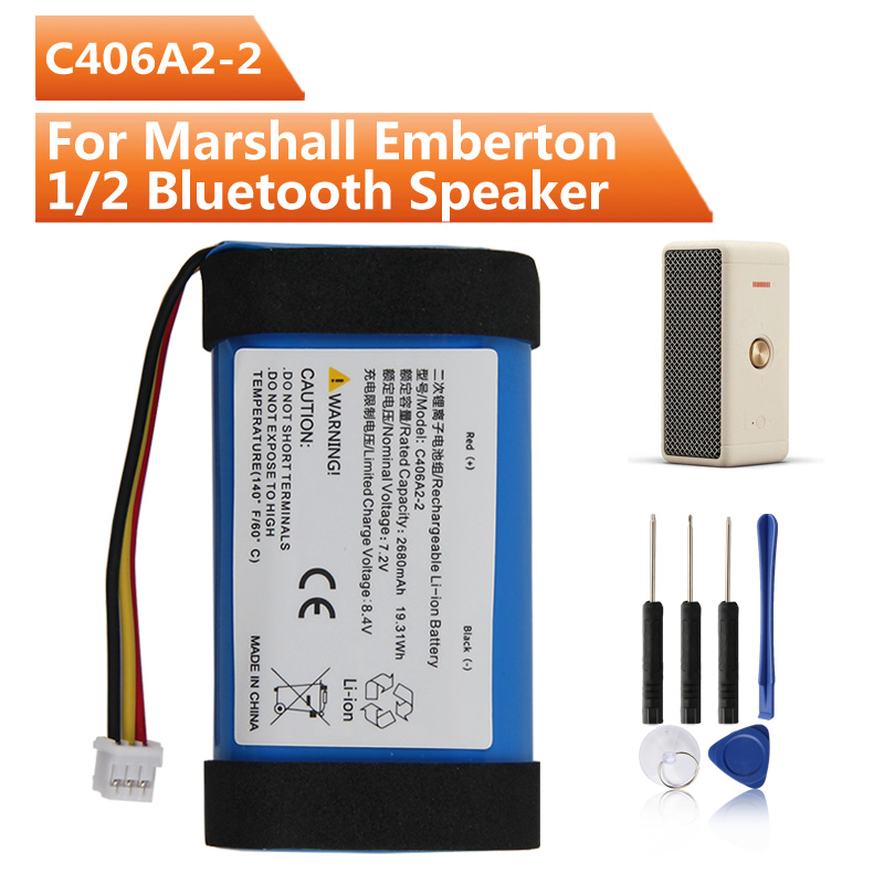Home Cinema Marshall - Новая сменная батарея C406A2-2 для Marshall