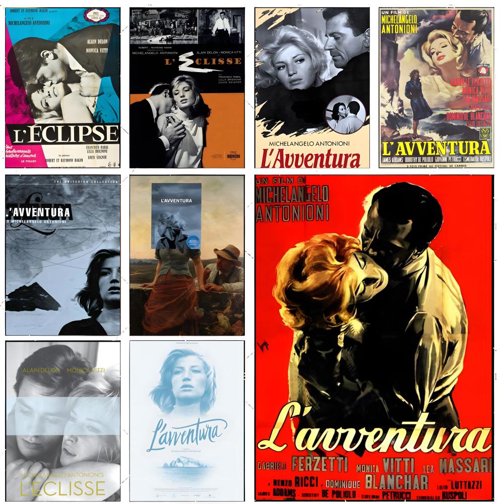 Home Cinema Lounge - Постер L-Lavventura от Classic Cinema, премиум-декор,