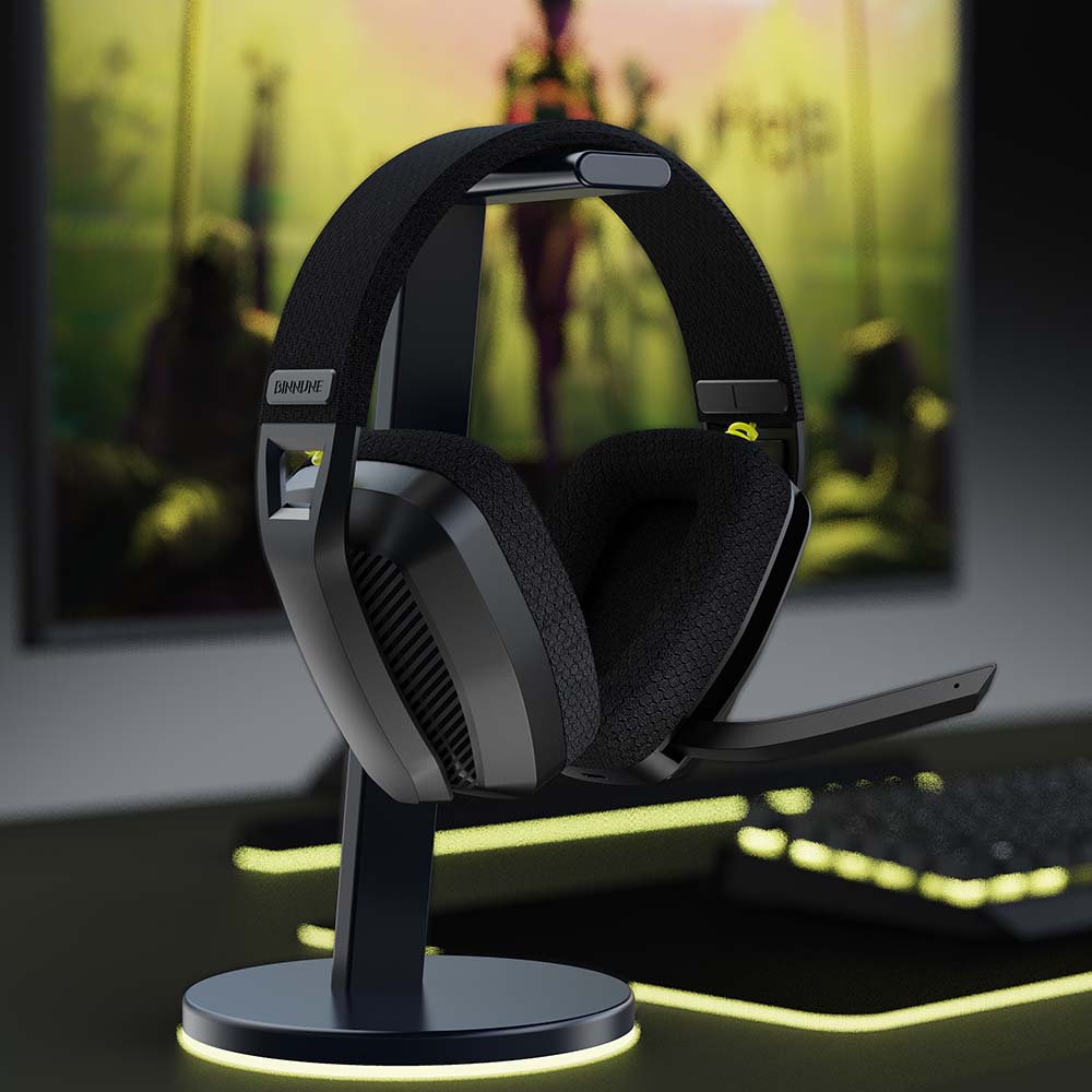 Home Cinema Headphones - Беспроводная игровая гарнитура BINNUNE BW06 2.4GHz