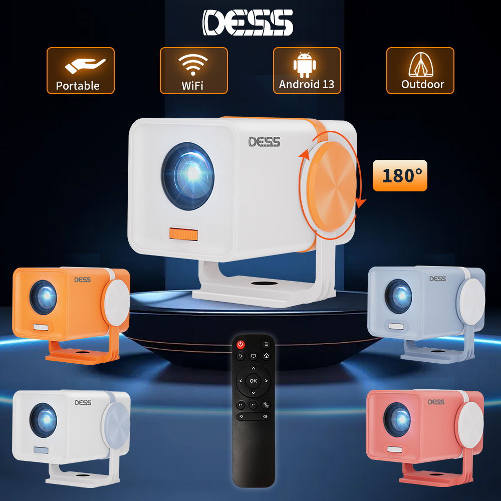 Home Cinema Entertainment - Проектор DESS на Android 13 с