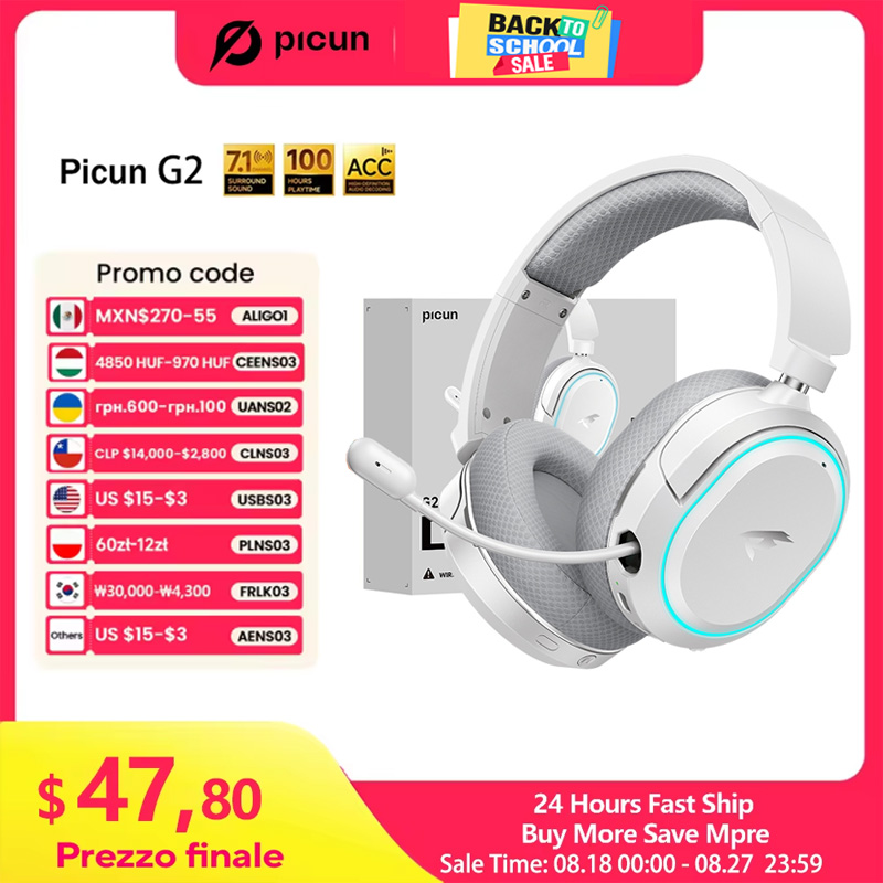 Home Cinema Headphones - Picun G2 2,4 ГГц Bluetooth Беспроводная