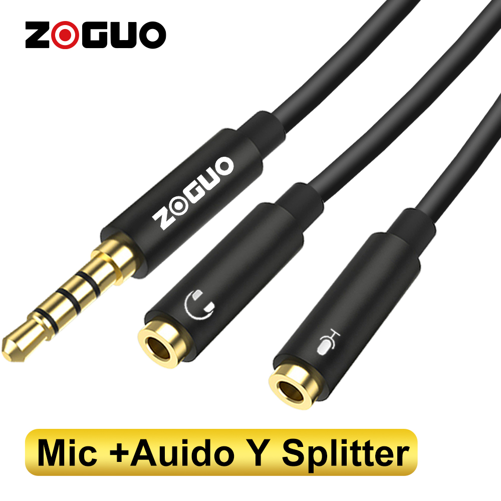 Home Cinema Headphones - Аудио-разветвитель ZOGUO TRRS, переходник для наушников,