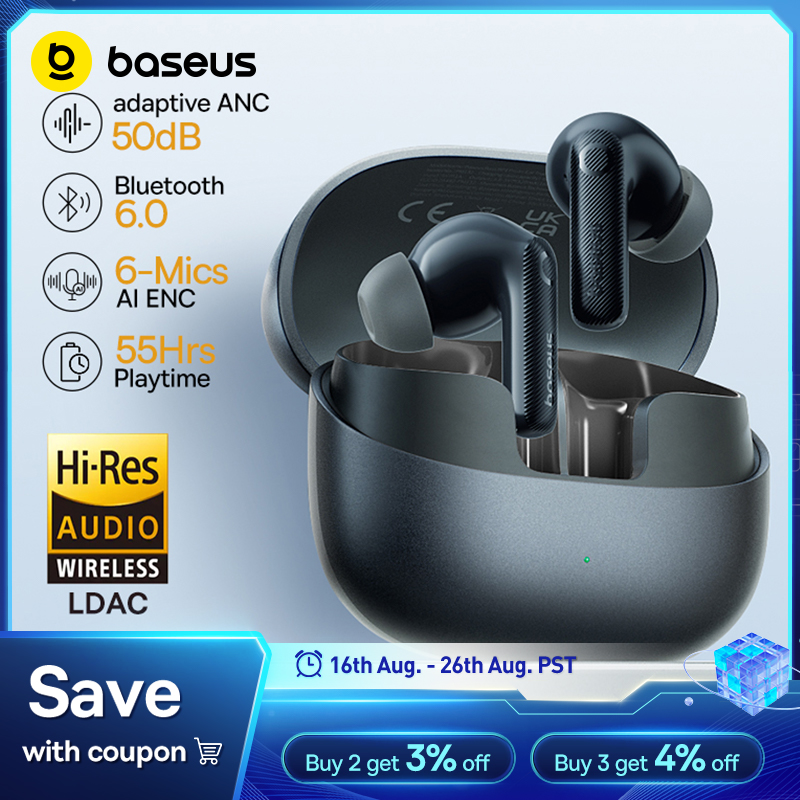 Home Cinema Headphones - Наушники Baseus EP10 Pro ANC Беспроводные