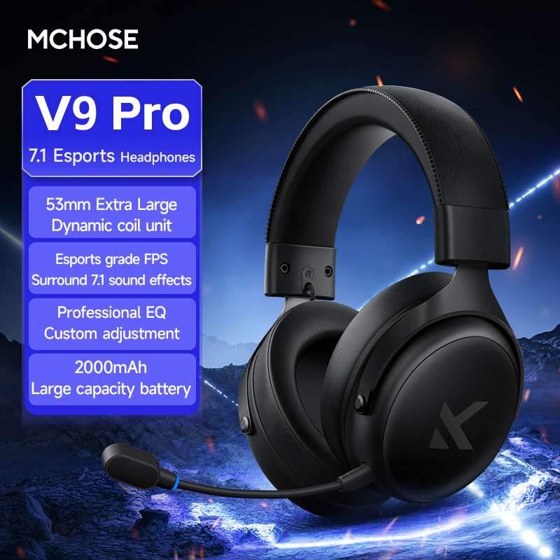 Home Cinema Headphones - MCHOSE V9 Pro Гарнитура с микрофоном