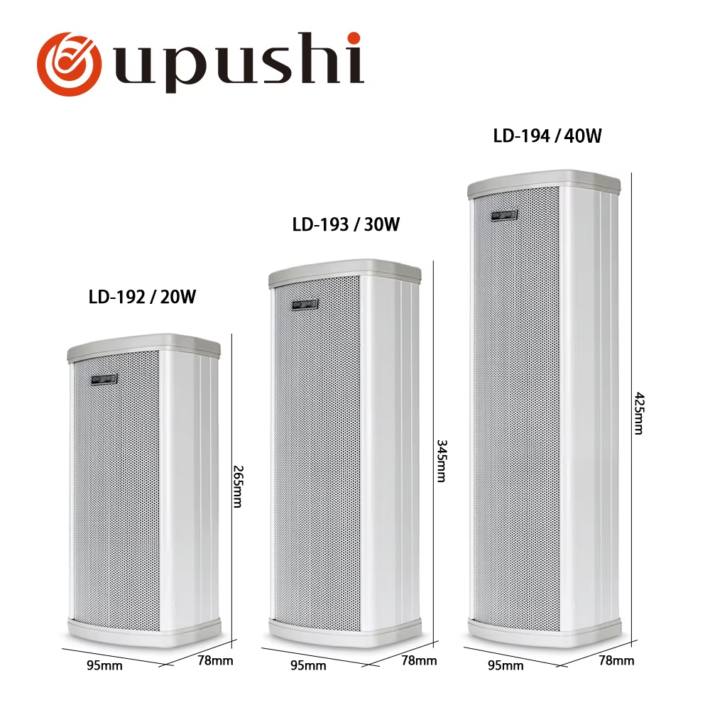 Wall Mount Speaker - Водонепроницаемые уличные колонки Oupushi, 4-дюймовые настенные