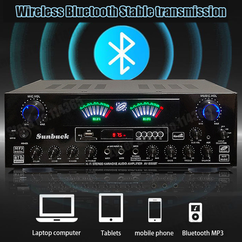 888BT 999BT цифровой усилитель – обзор и цена Home Cinema Receiver