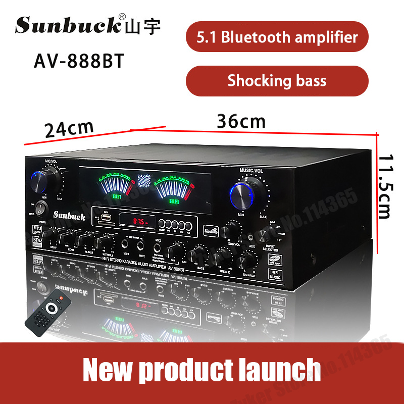 888BT 999BT цифровой усилитель – обзор и цена Home Cinema Receiver