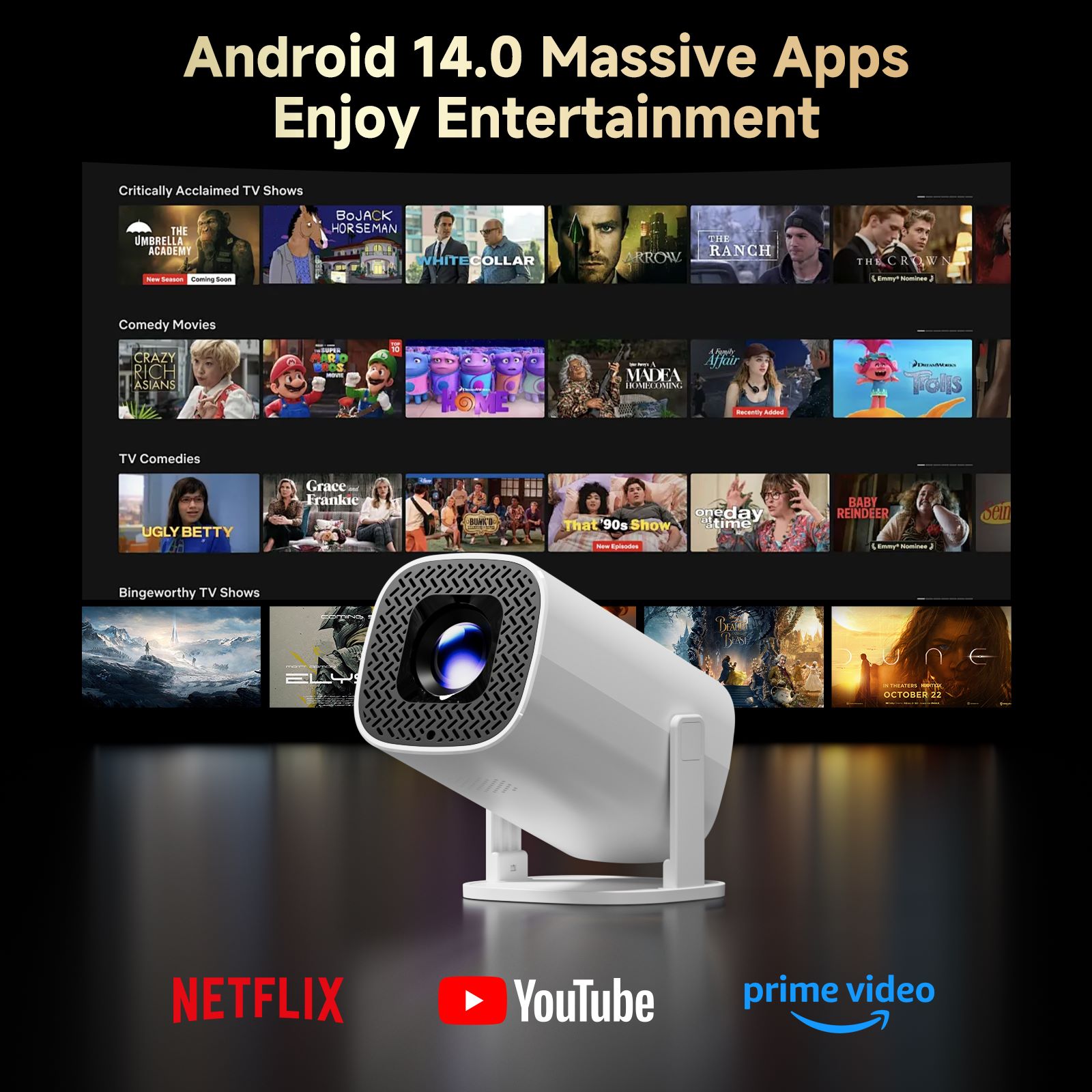 HONGTOP P30PRO Умный мини-прое – обзор и цена Home Cinema Entertainment