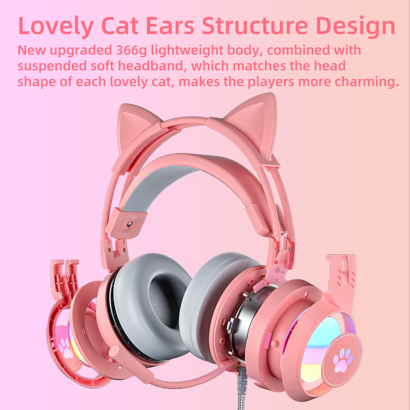 Игровая гарнитура с кошачьими  – обзор и цена Home Cinema Headphones