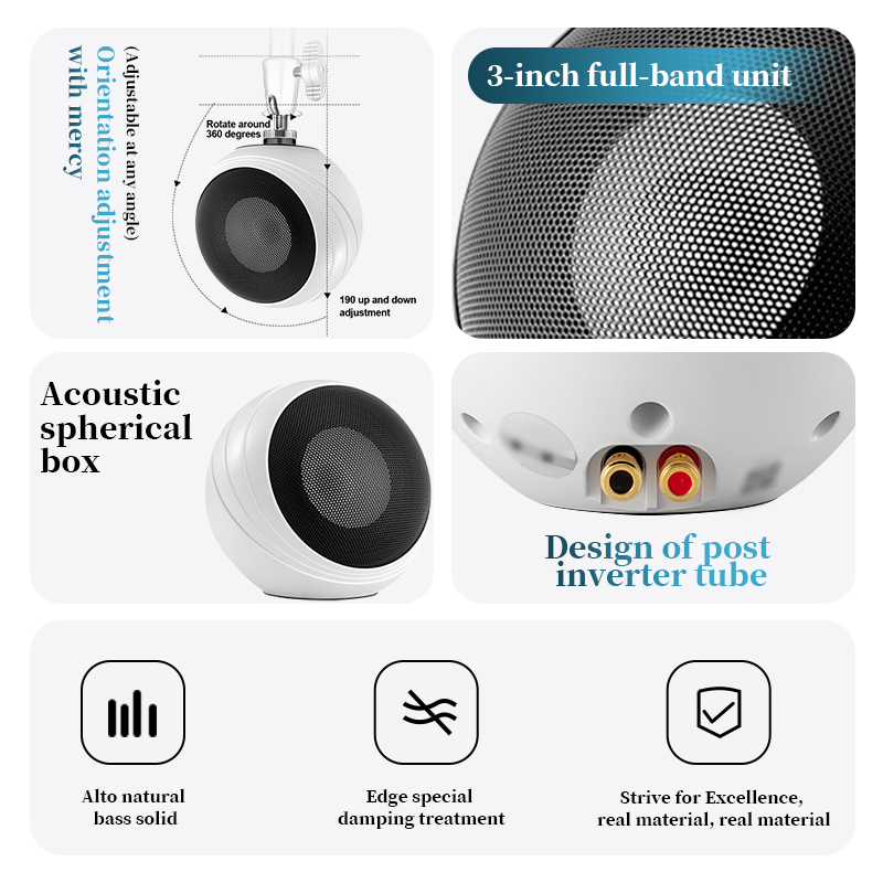 Oupushi потолочная настенная а – обзор и цена Wall Mount Speaker