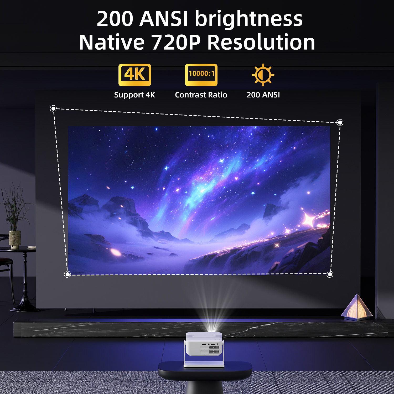 Проектор Xnano HA109 4K Androi – обзор и цена Home Cinema Entertainment
