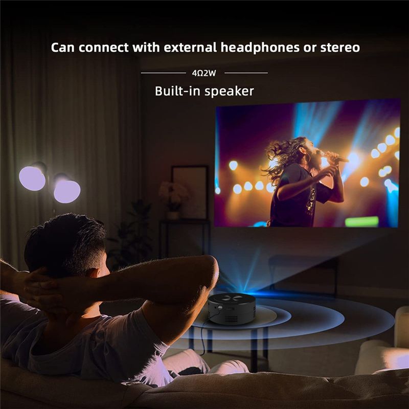 Новый дизайн~ Умный проектор Y – обзор и цена Home Cinema Entertainment